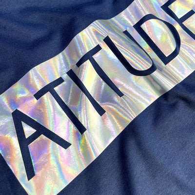 Camiseta Feminina Azul Atitude