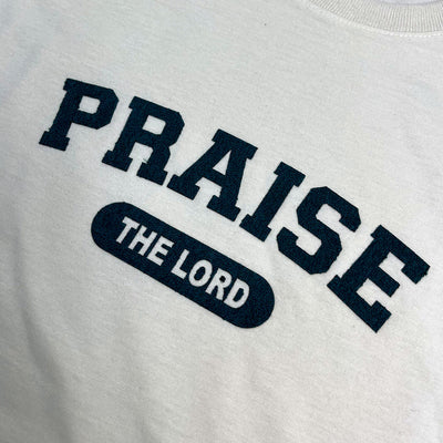 Camiseta Feminina Off White Praise The Lord