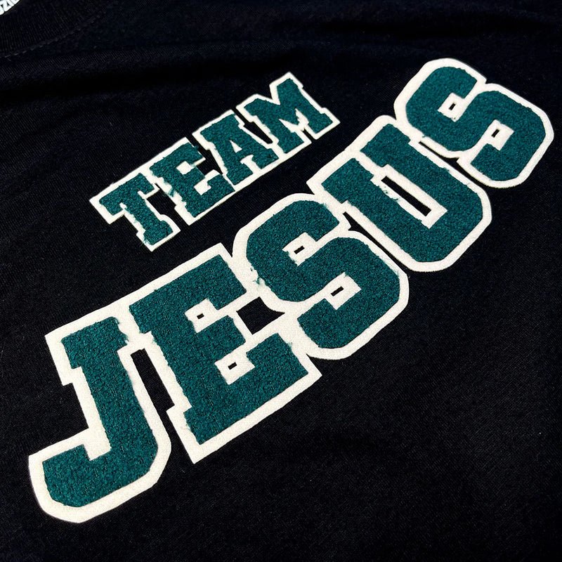 Camiseta Feminina Preta Team Jesus